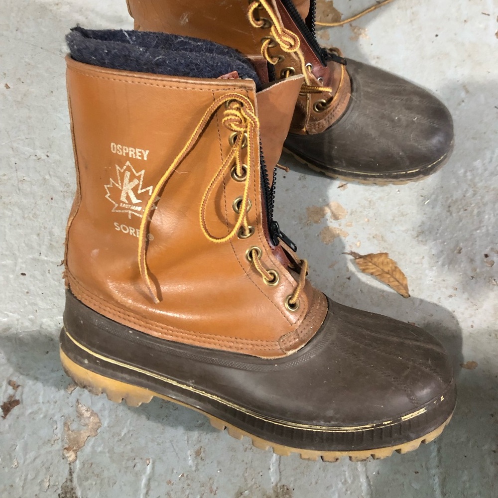 Sorel original pack boots sz 10 minimal use